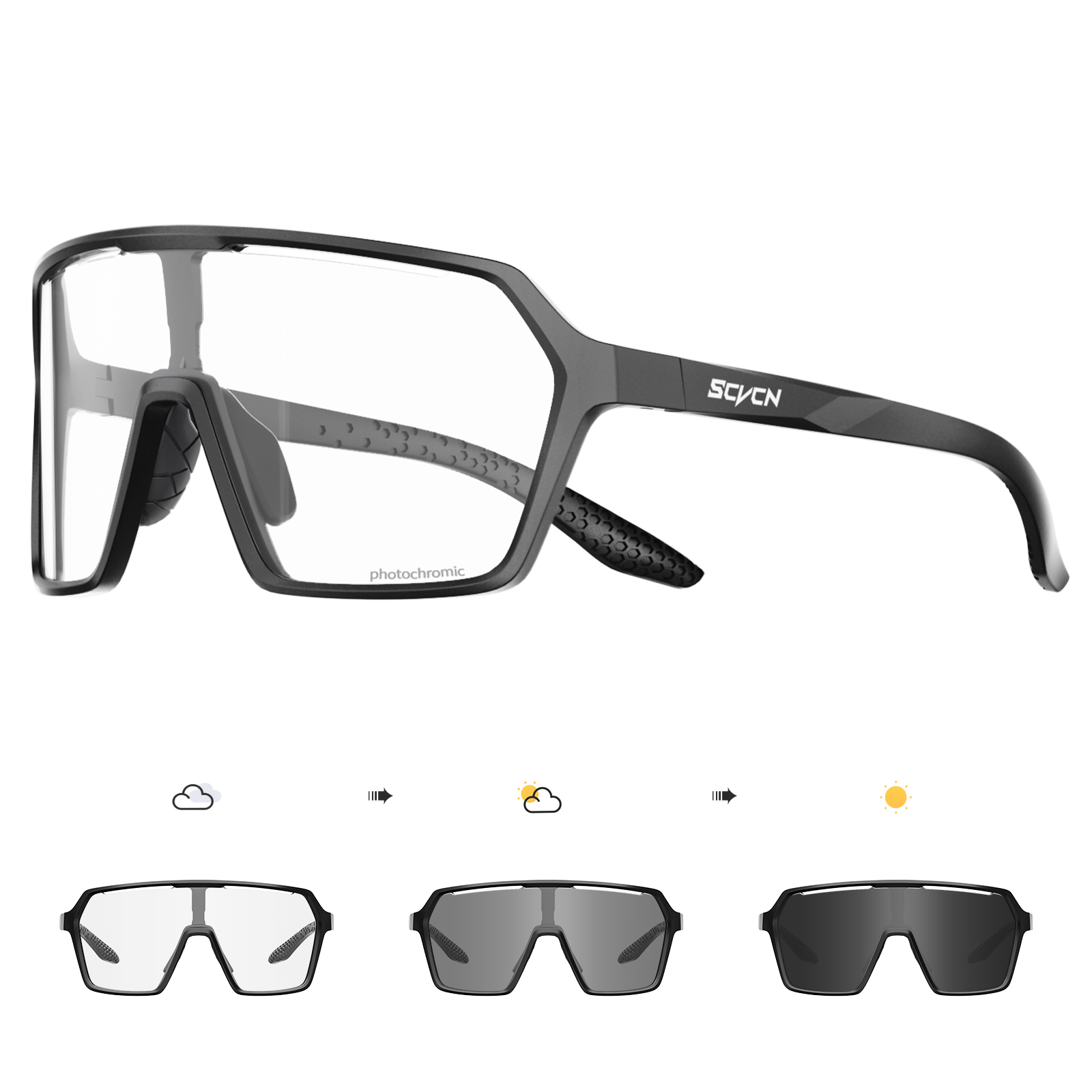 Mountain Biking Goggles - SCVCN الساخن الدراجات اللونية UV400 النظارات