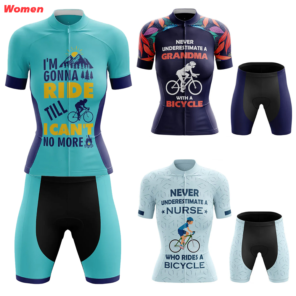 Mountain Biking Outfits Women - جديد الجدة البوليستر الدراجات الملابس الموحدة