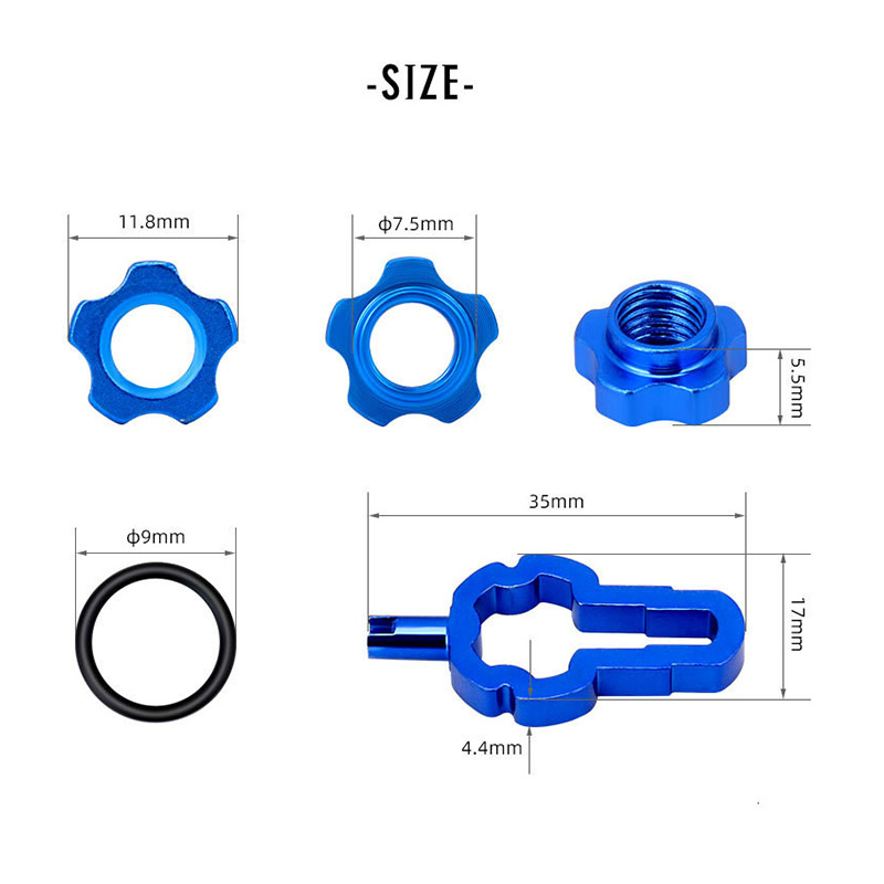 Toopre دراجة لايحتاج بريستا صم - مراجعة Tubeless Valve Core وسعره