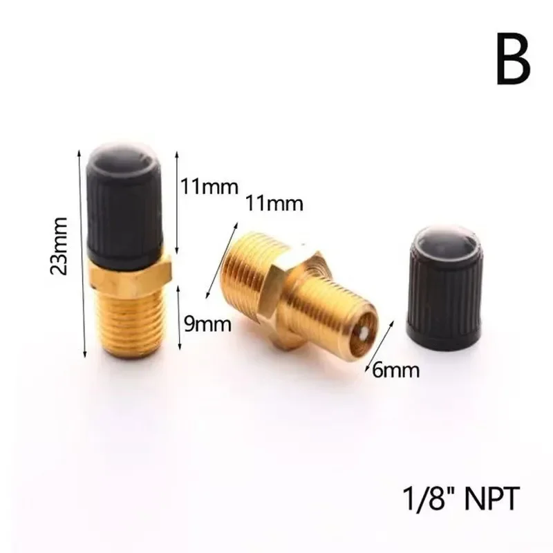 1/4 NPT 1/8 NPT M10 * 1 صمام إ - مراجعة Tubeless Valve Core وسعره
