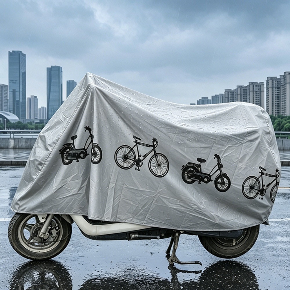 غطاء دراجة مقاوم للماء وحماية  - مراجعة Mountain Biking In The Rain وسعره
