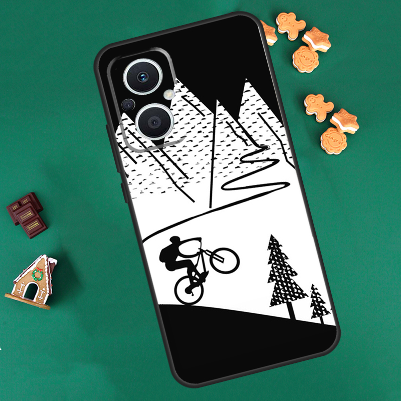 حقيبة دراجة جبلية MTB لركوب ال - مراجعة Mountain Biking Cartoon وسعره