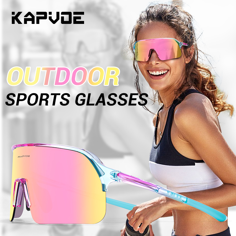KAPVOE نظارات ركوب الدراجات في - مراجعة Mountain Biking Goggles وسعره