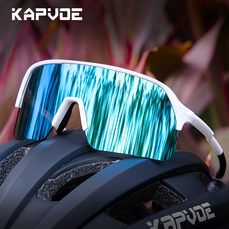KAPVOE نظارات ركوب الدراجات في - مراجعة Mountain Biking Goggles وسعره