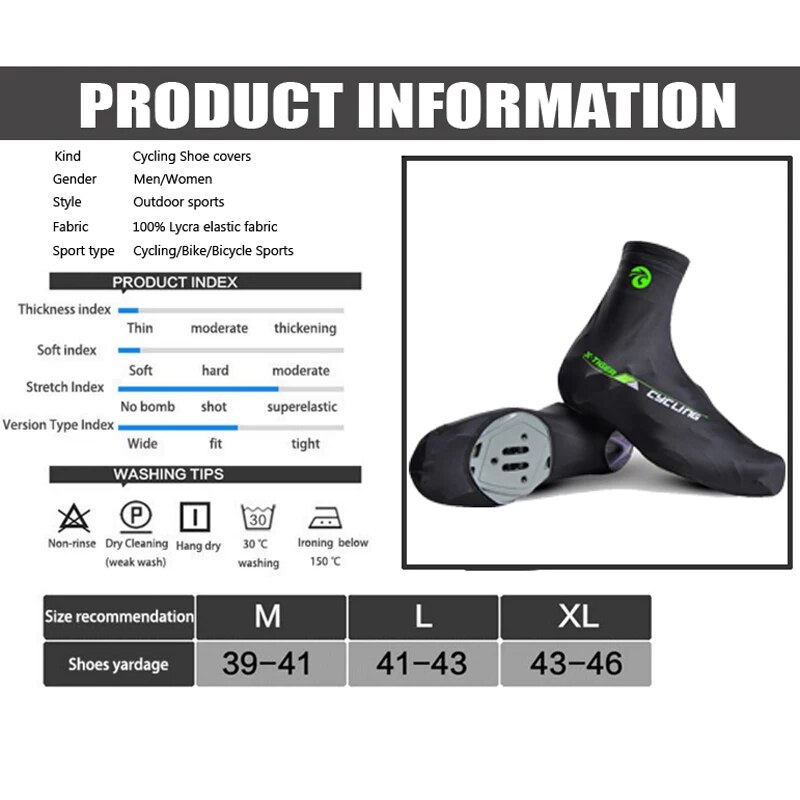 X-TIGER-غطاء حذاء لركوب الدراج - مراجعة Mountain Biking Shoes وسعره