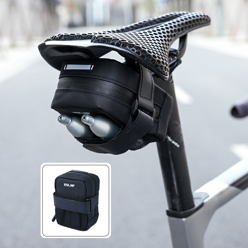 ESLNF دراجة السرج حقيبة مقاوم  - مراجعة Mountain Biking Bag وسعره