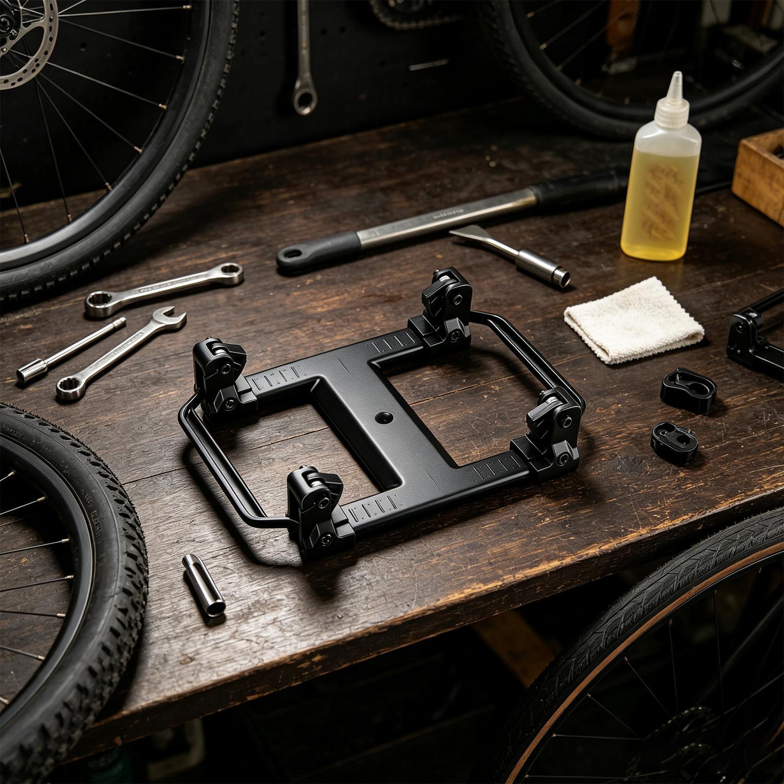 حامل حقيبة الدراجة بمشبك تثبيت - مراجعة Mountain Biking Bag وسعره