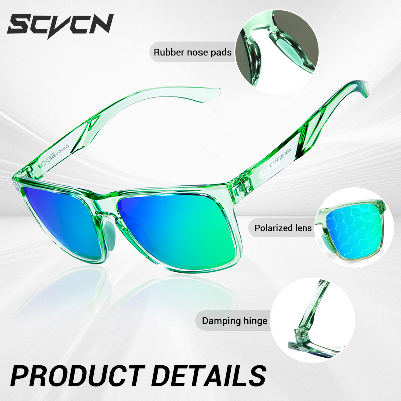 SCVCN الصيد النظارات الشمسية ا - مراجعة Mountain Biking Goggles وسعره