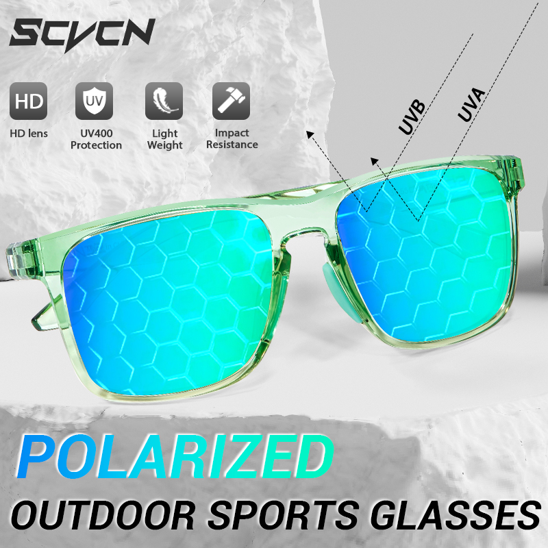 SCVCN الصيد النظارات الشمسية ا - مراجعة Mountain Biking Goggles وسعره