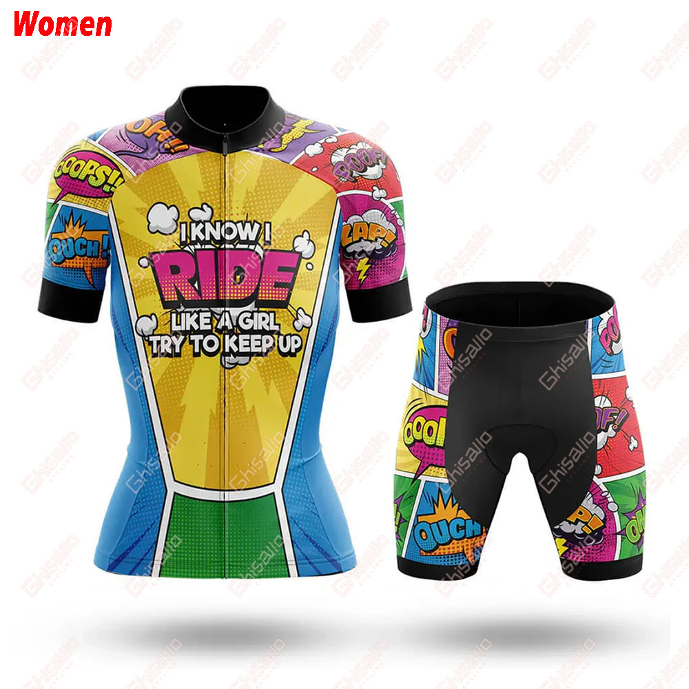 مثل فتاة هزلية البوليستر ركوب  - مراجعة Mountain Biking Outfits Women وسعره