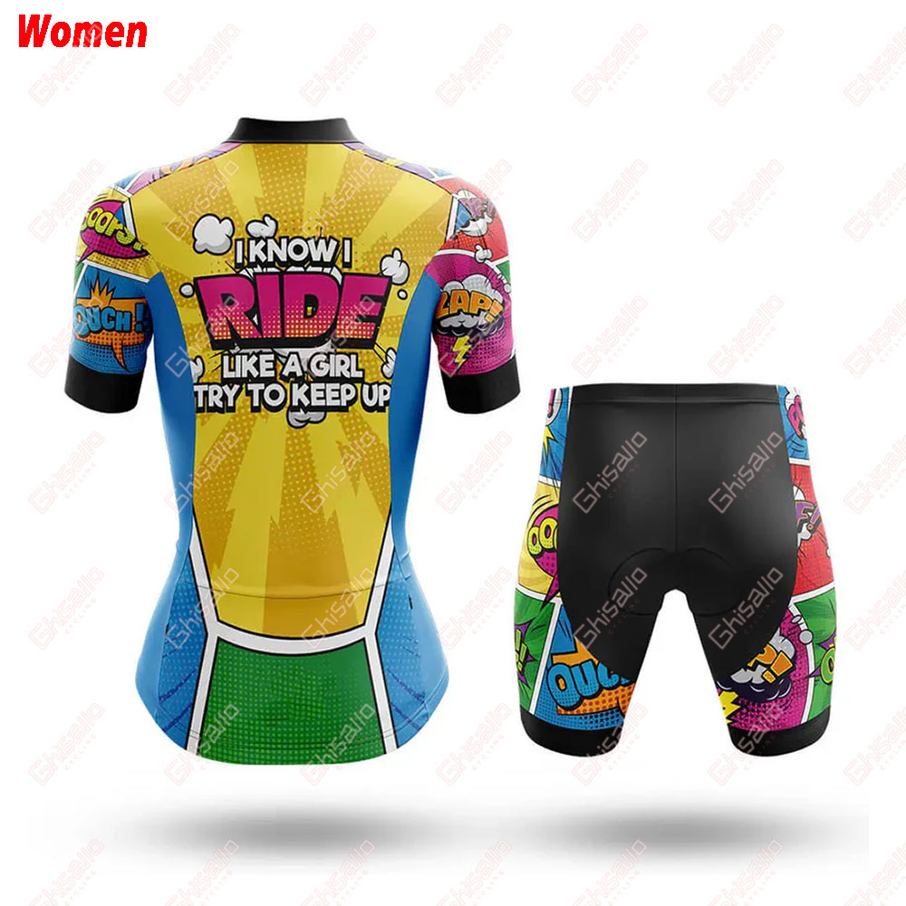 مثل فتاة هزلية البوليستر ركوب  - مراجعة Mountain Biking Outfits Women وسعره