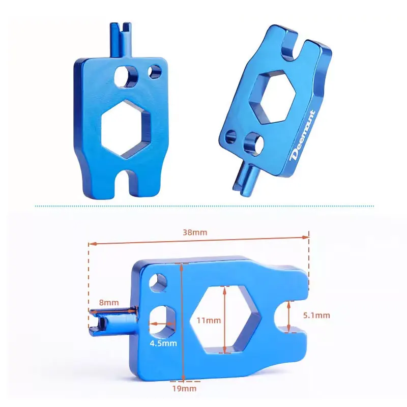 أجزاء فوهة صمام الدراجة بريستا - مراجعة Tubeless Valve Core وسعره