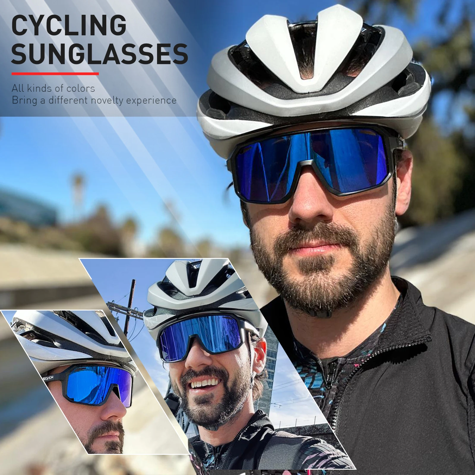 SCVCN جديد الدراجات النظارات ا - مراجعة Mountain Biking Goggles وسعره