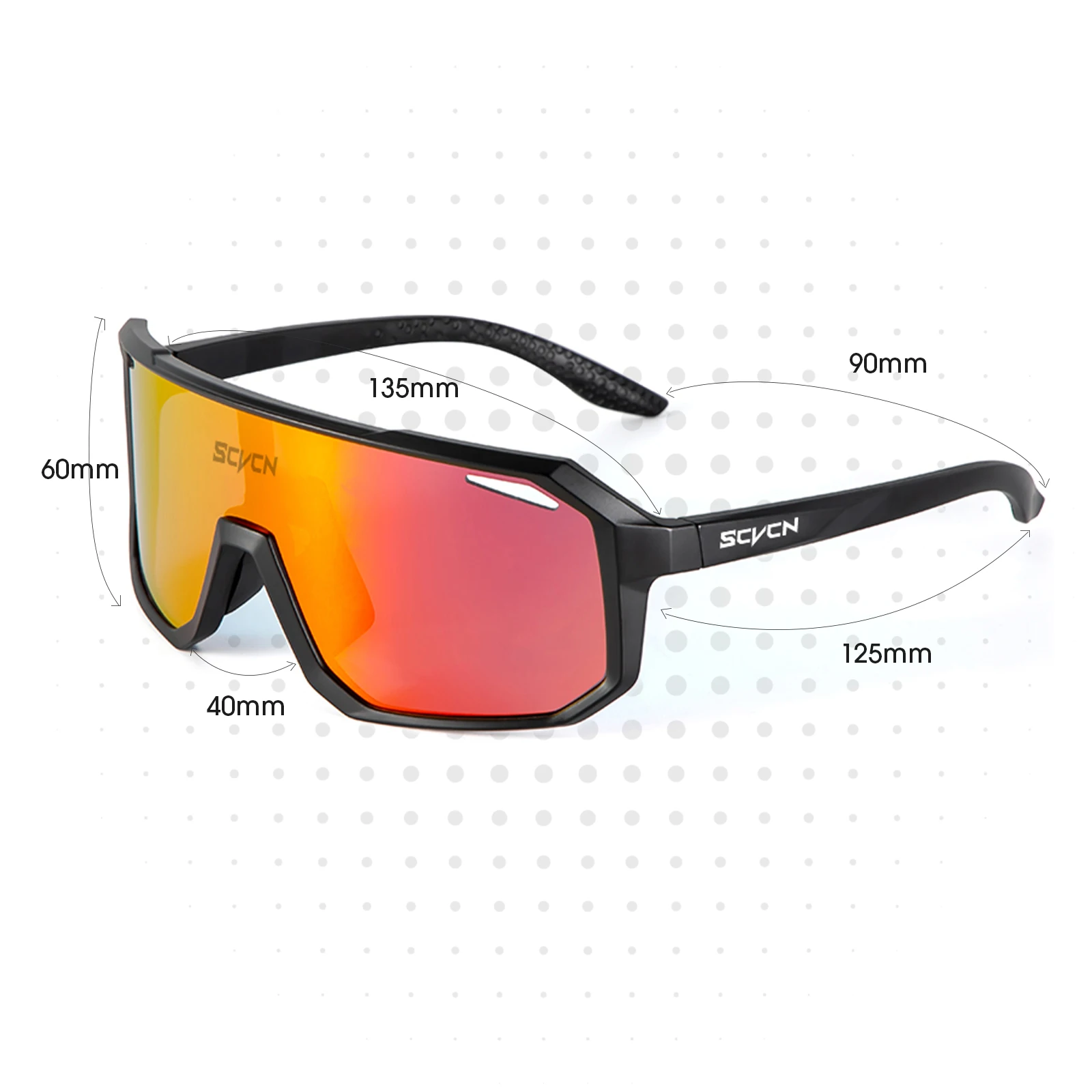 SCVCN جديد الدراجات النظارات ا - مراجعة Mountain Biking Goggles وسعره