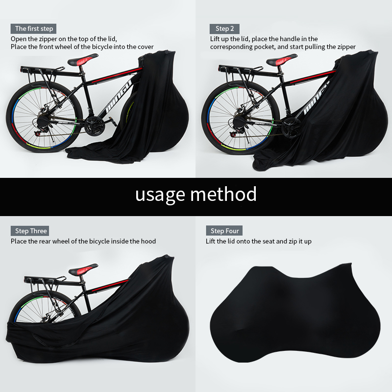 دراجة جميع غطاء حامي دراجة نار - مراجعة Mountain Biking Bag وسعره