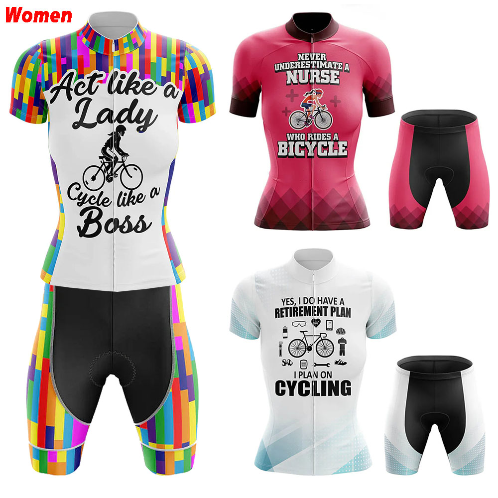 ركوب الدراجات ممرضة البوليستر  - مراجعة Mountain Biking Outfits Women وسعره