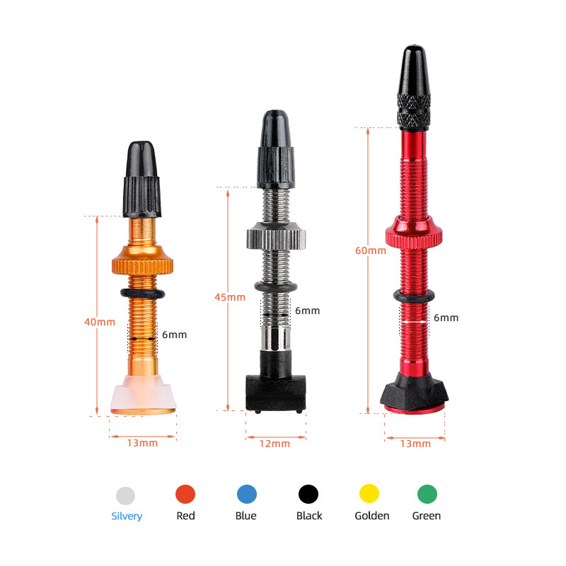 1 زوج 40/60 مللي متر صمامات بر - مراجعة Tubeless Valve Core وسعره