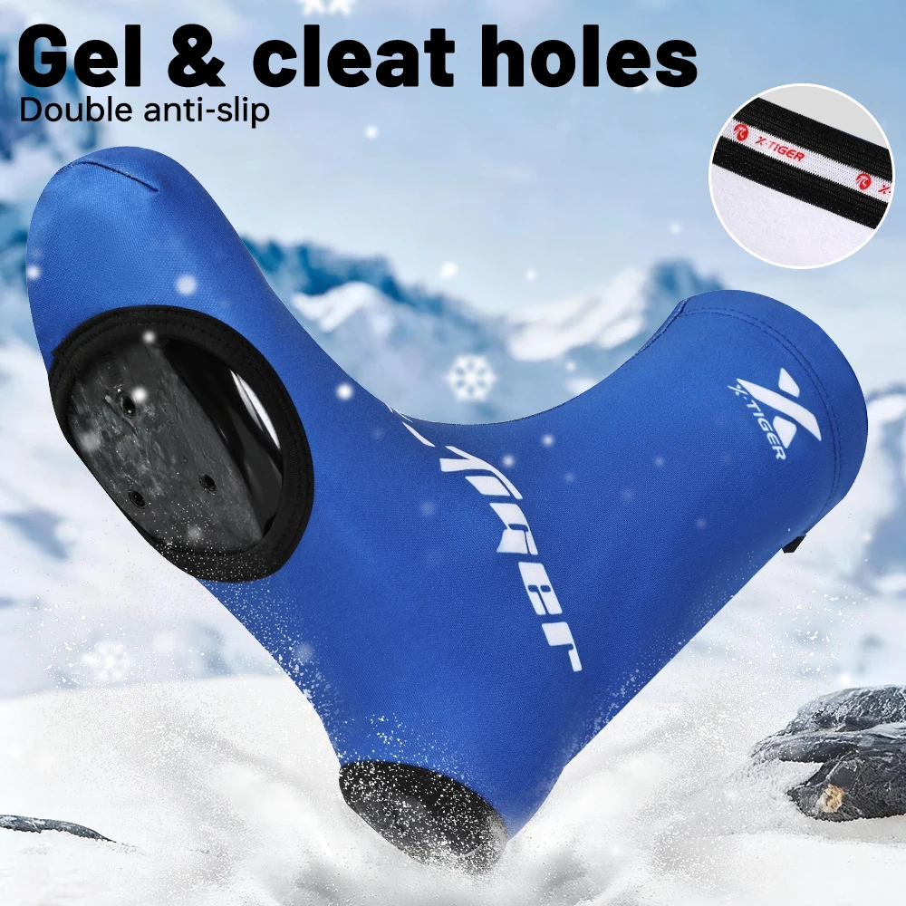 X-TIGER الشتاء الدراجات غطاء ا - مراجعة Mountain Biking Shoes وسعره